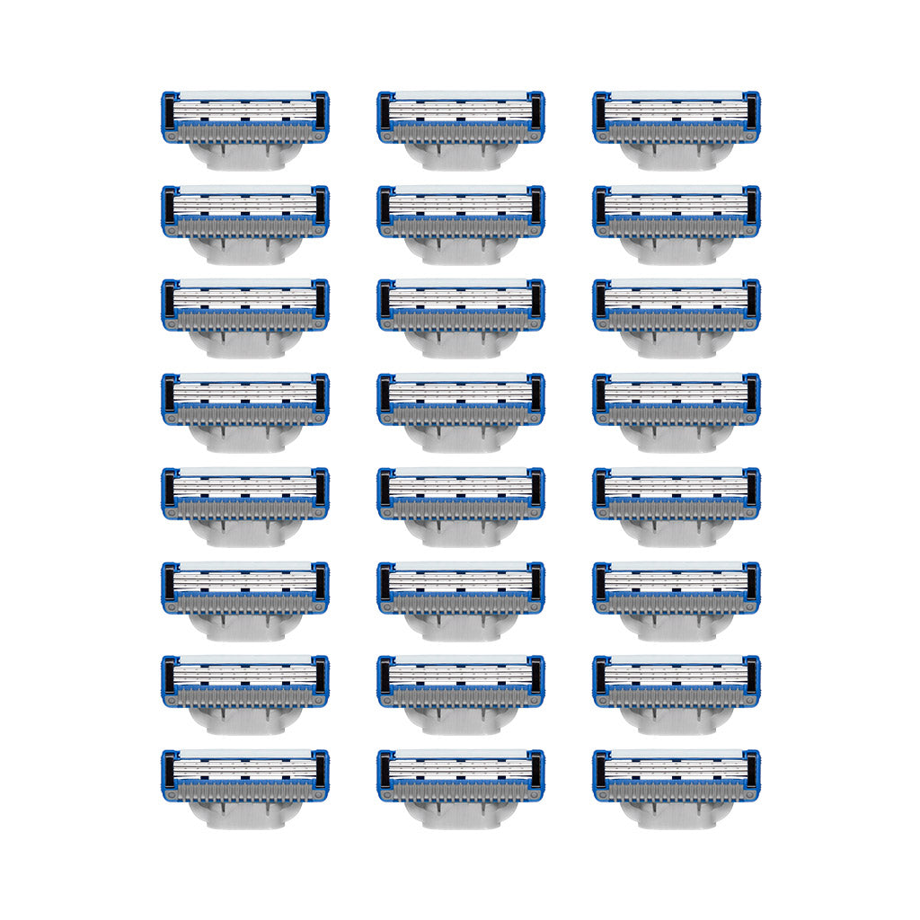 King of Shaves K3 Three Blade Cartridge Packs x 24