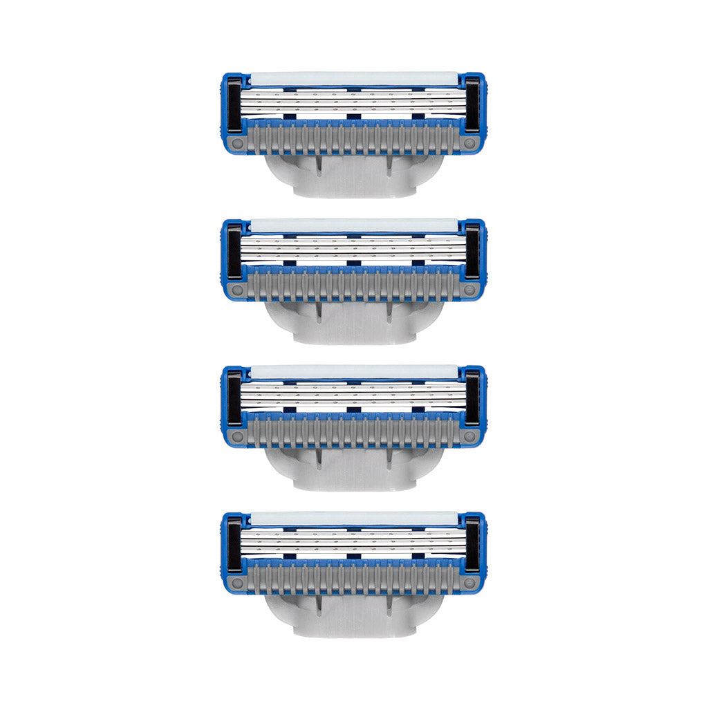 King of Shaves K3 Three Blade Cartridge Packs x 4