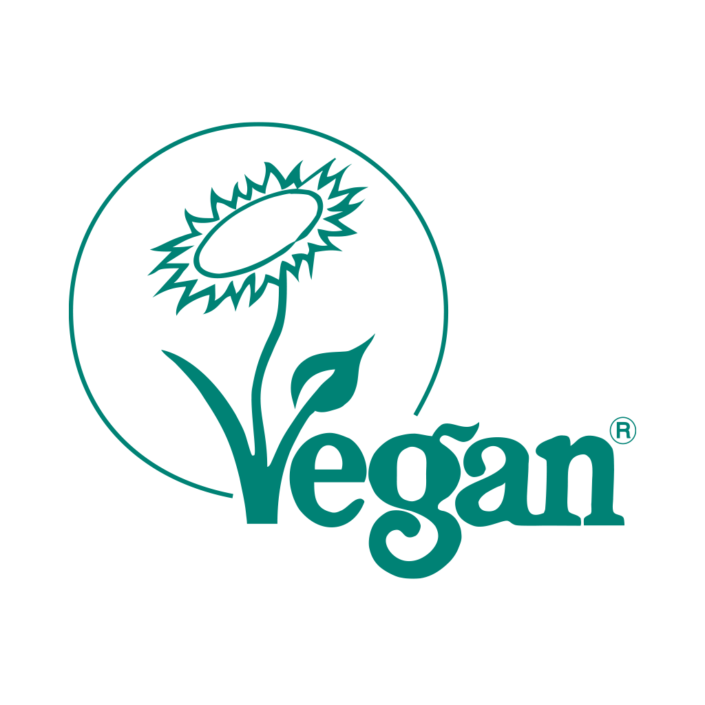 Certified by The Vegan Society
