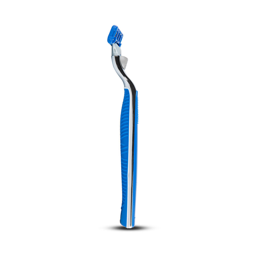 King of Shaves K3 Three Blade Razor and 8 Cartridges side